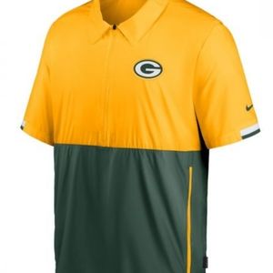 Packers Light-Weight Coaches Jacket/Shirt